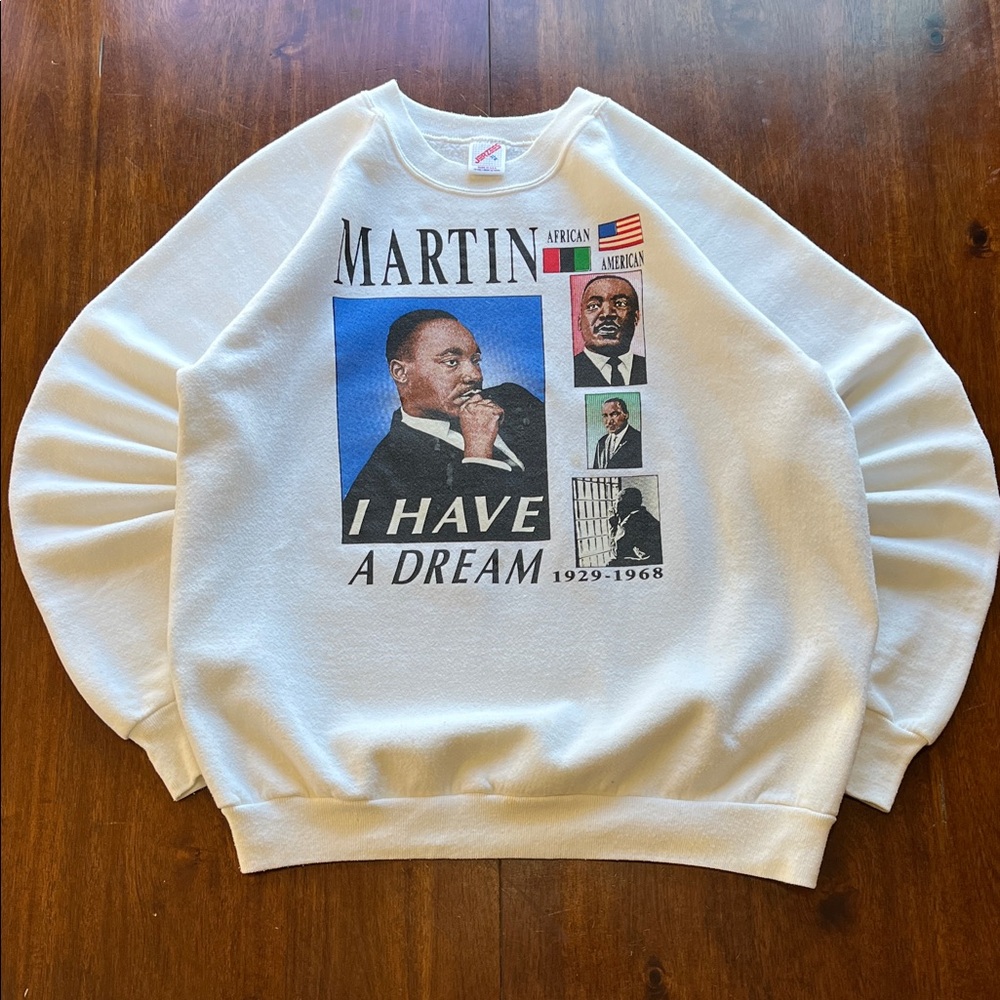 VTG Rare Martin Luther King Jr. I Have A Dream Sweater Size XL